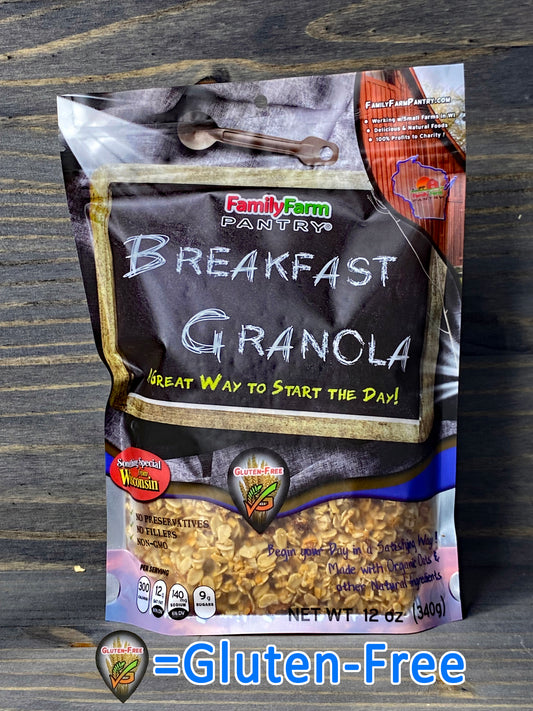Gluten-Free Breakfast Granola