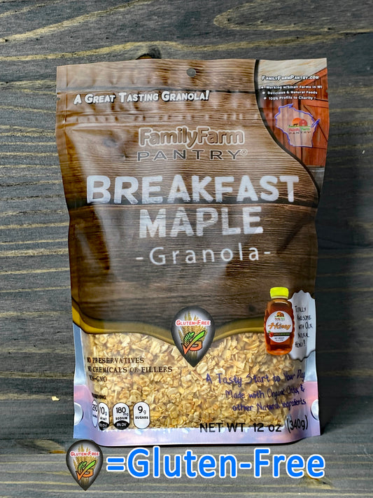 Gluten-Free Breakfast Maple Granola